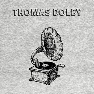 Thomas Dolby // Typography Vintage Style T-Shirt